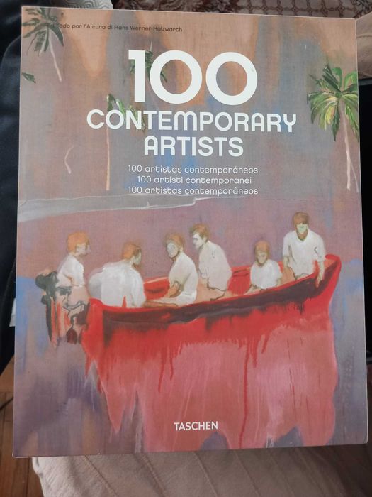 100 Contemporary Artists, Taschen Edição em Pt, Es e It. 2 volumes.