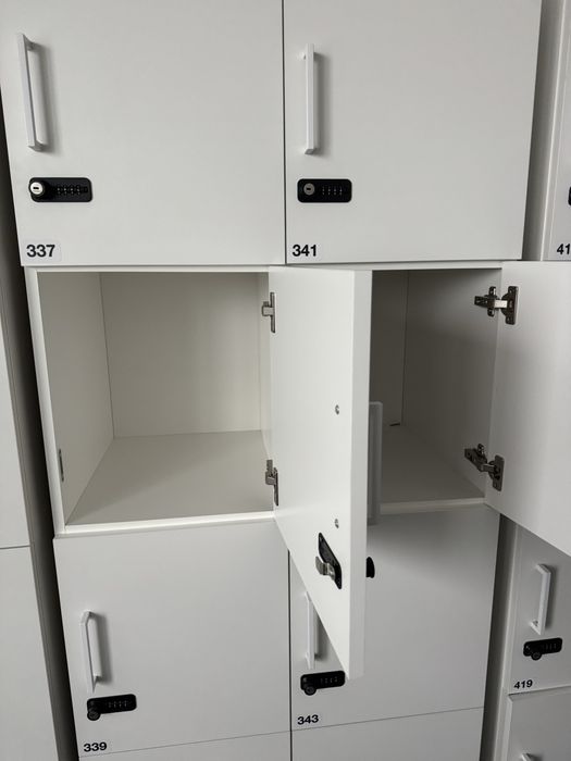 Szafki na kod szyfr locker regal