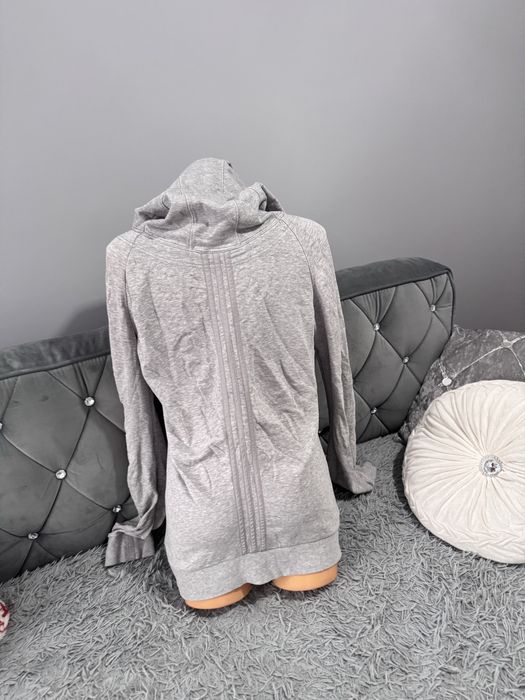 Bluza damska adidas szara z kapturem