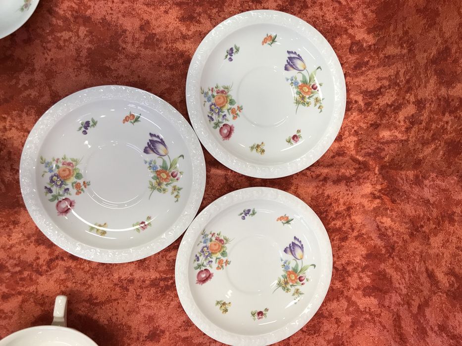 Bulionowki 3 szt Rosenthal Maria Sommerstrauss/Bukiet Letni bulionowka