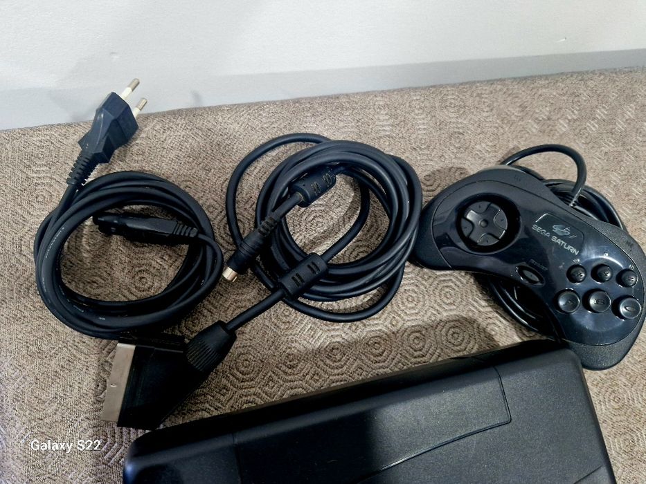 Sega Saturn Completa c/ Jogos