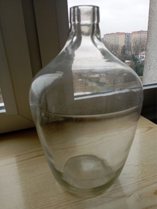 Balon na wino szklany