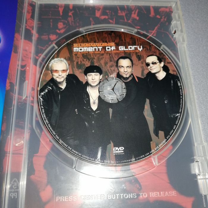 DVD Scorpions - Moment of Glory