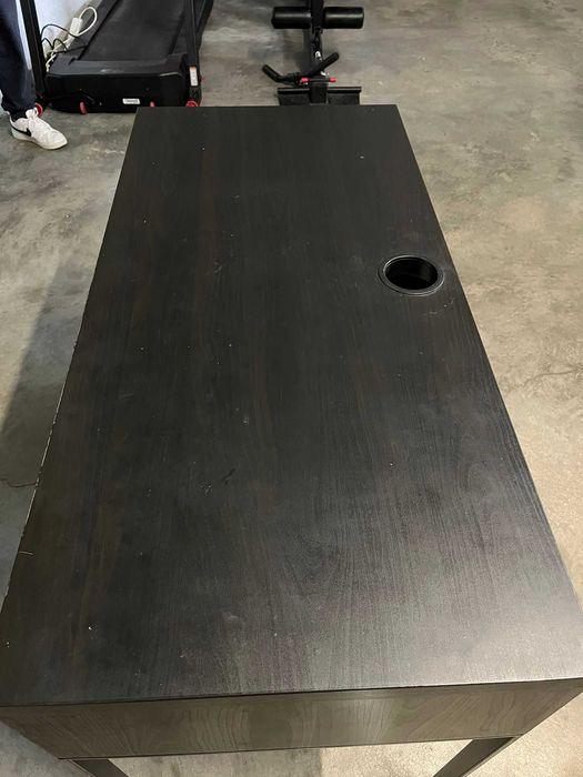 IKEA Desk (Black/Brown)64309870184067122