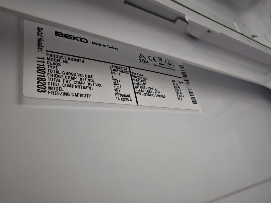 Lodówka Side by Side Beko GNE 134620 X