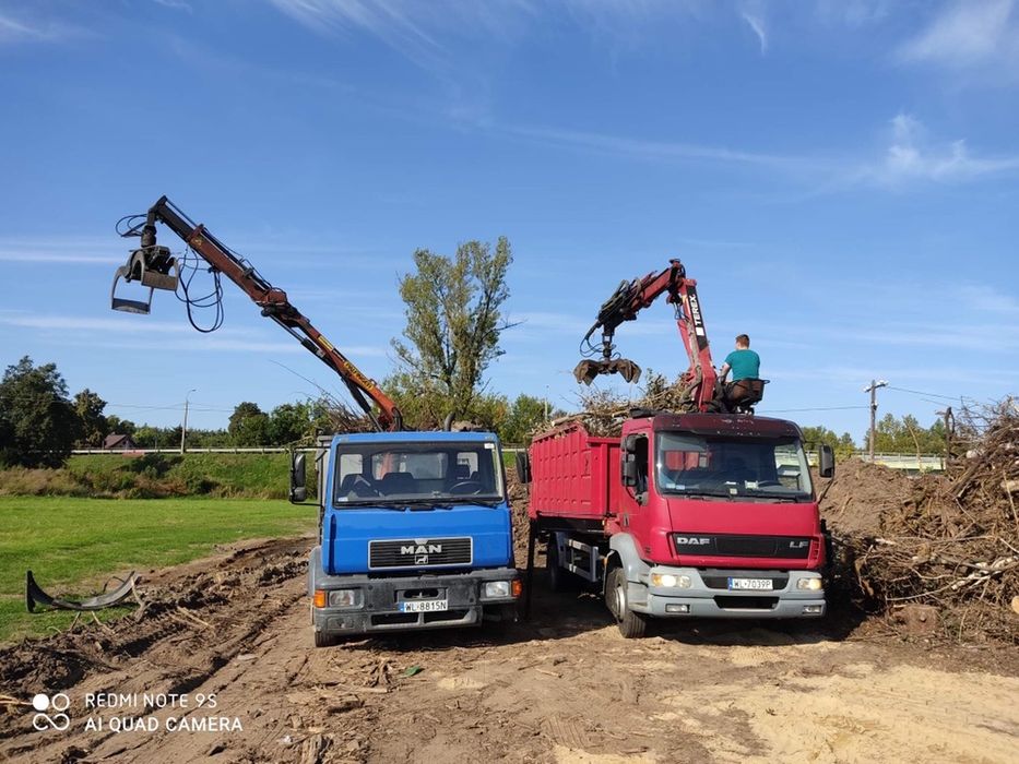 Wywoz galezi karp trawy odpadow zielonych