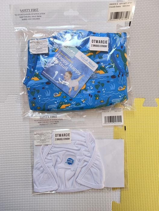 Nowy kombinezon pianka DO PŁYWANIA HAPPY NAPPY splash about - KROKODY
