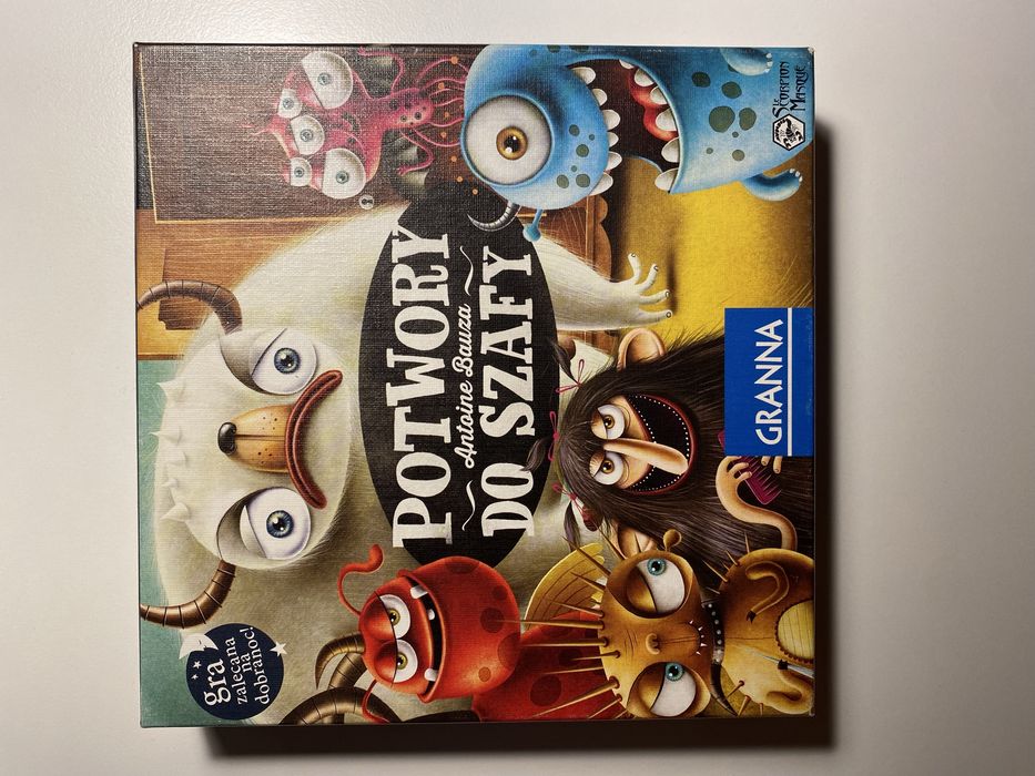 Potwory do szafy, gra planszowa