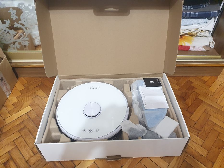 Робот пилосос AENO RC2S пилосмок wifi пылесос робот