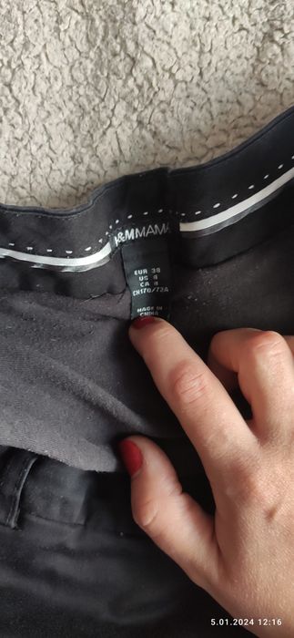 spodnie ciążowe H&M