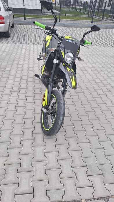 Aprilia sx 125cc supermoto enduro kat a1/B wydech arrow