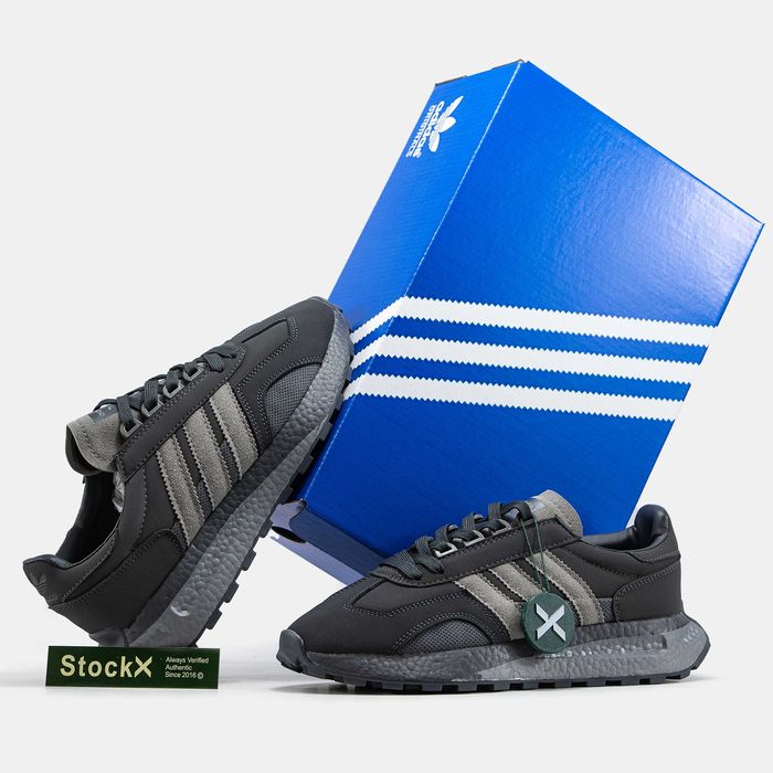 Мужские кроссовки Adidas Retropy E5 "Black" 40-45