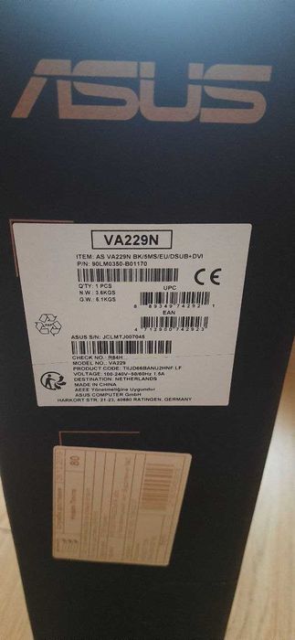 Монітор Asus VA229N