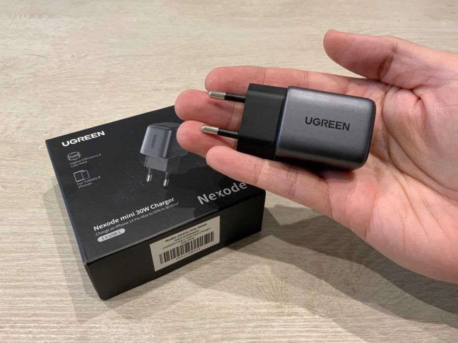 Carregador Rápido Ugreen Nexode 30W GaN (Novo)