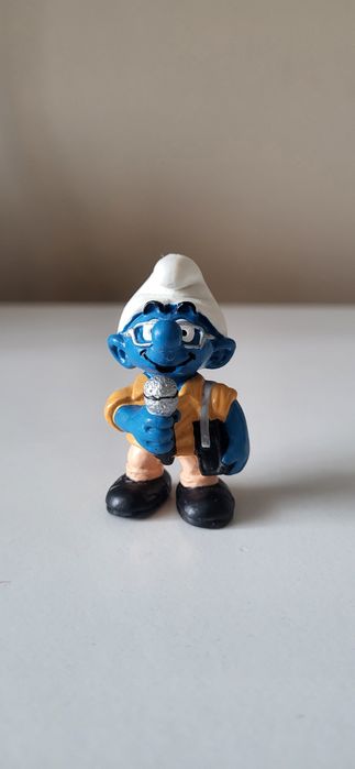 Schleich smerf smurf piosenkarz figurka model wycofany z 2000 r.