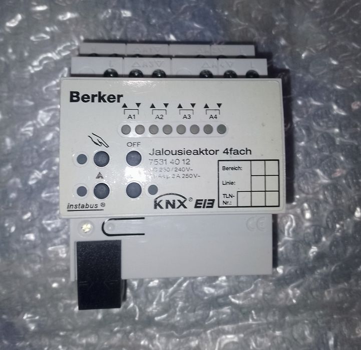 модуль Berker Jalousieaktor (виконавчий пристрій керування жалюзі)