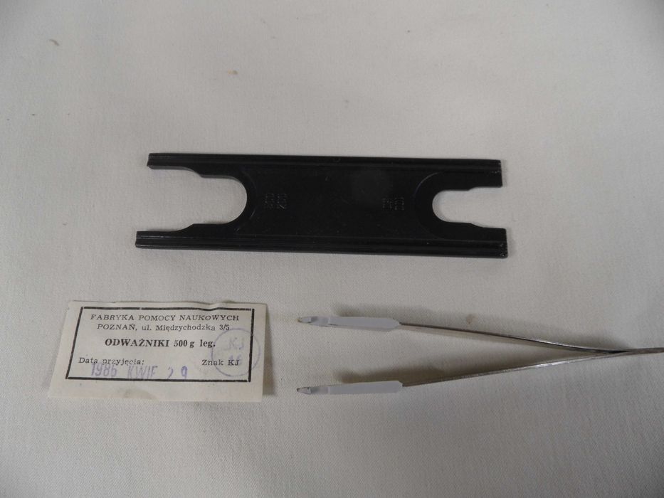 Odważniki z PRL-u stan magazynowy