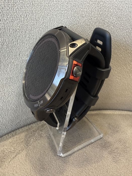 Смарт-годинник Garmin Fenix 7X 51mm Solar Slate Gray with Black Band