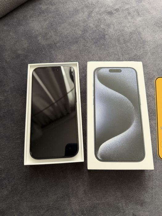 Iphone 15 Pro 256GB Blue Titanium idealny