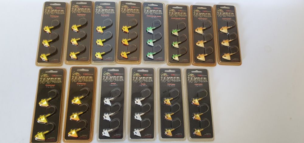 Риболовна Джиг - Голівка / Pro Jig Head - Predator ZANDER - 3 шт.\уп.