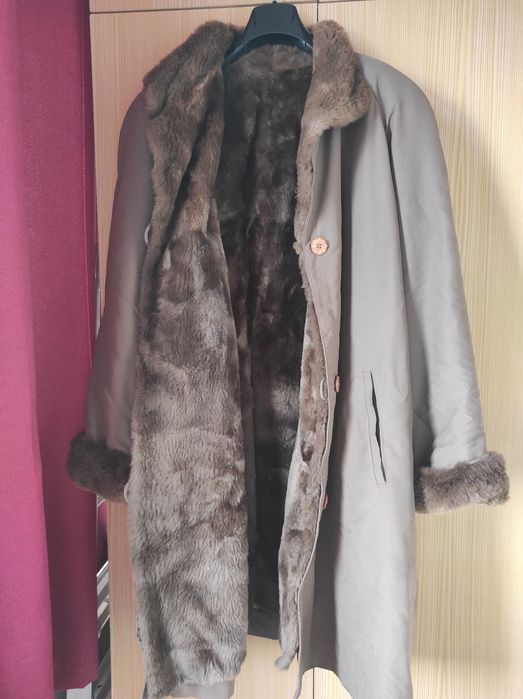 Casaco Castanho Quente