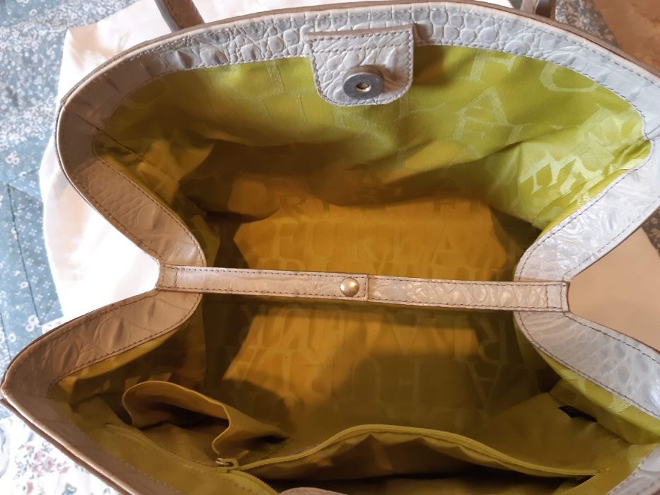 Mala de mão, original FURLA pele genuina, como nova
