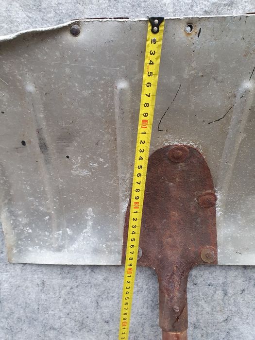 Лопата алюминиевая для уборки снега