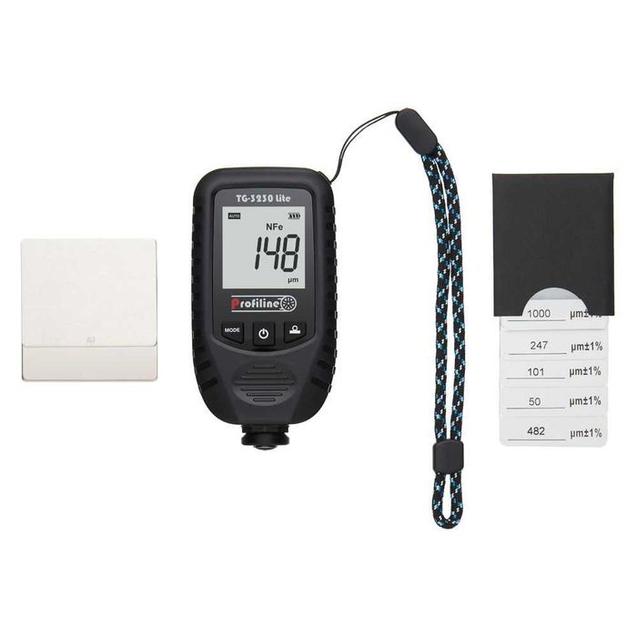 Товщиномір Profiline TG-3230 Lite визначає цинк+металл.шпаклів. 2026