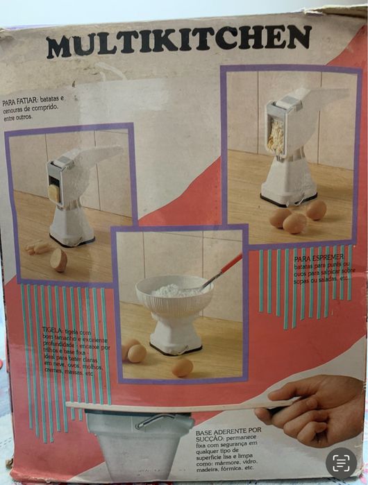 Robo de cozinha manual