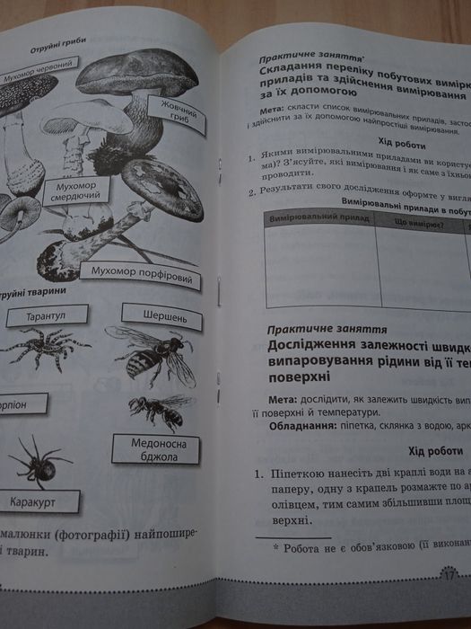 Робочий зошит. Природознавство. 5-й клас. І.О.Демічева.