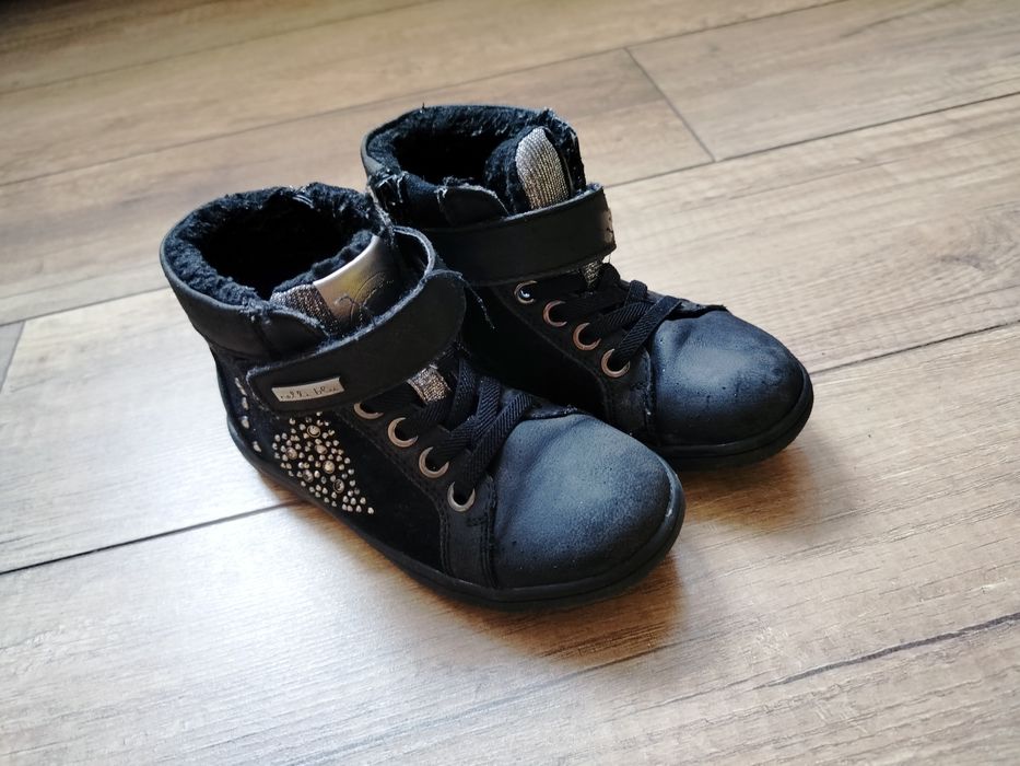 Ocieplane buty dla dziewczynki 27