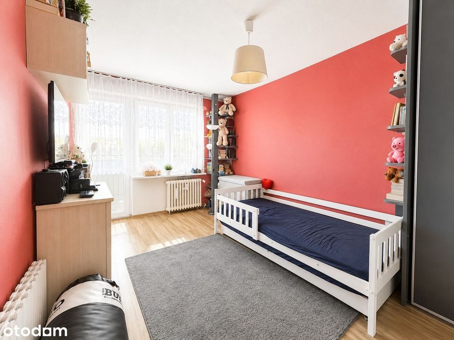 2 pokoje, przemyślany układ, loggia, os. Piastowskie