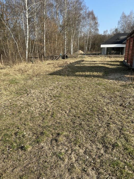 Działka z budową domu - Widok 2