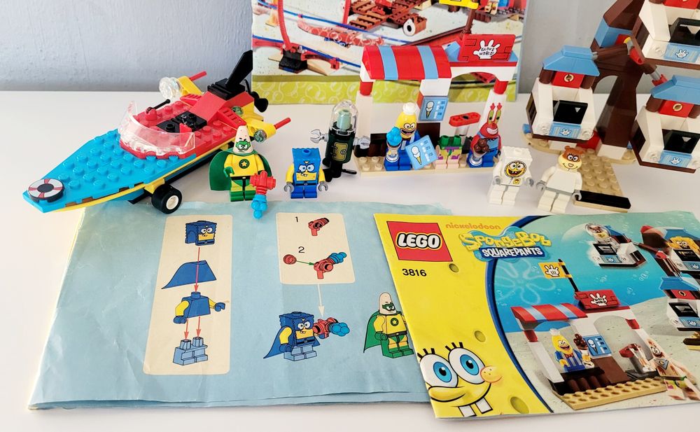 Klocki Lego SpongeBob 3815 i 3816 mix
