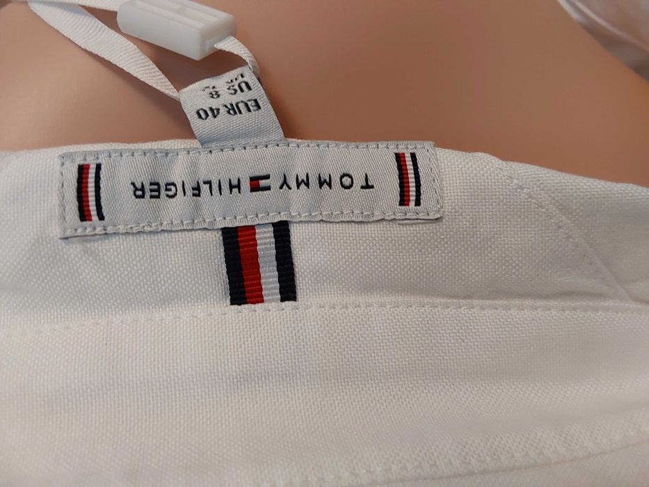 Camisa Blusa Femenina Tommy Hilfiger Branca Nova