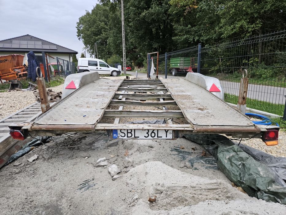 Przyczepa do przewozu pojazdów-przyczepa cięzarowa VABO 1150kg