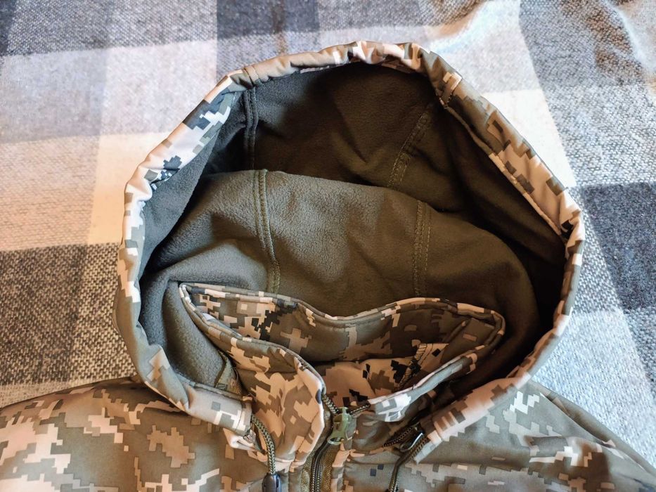 Тактический костюм Soft Shell на флисе костюм софтшелл штаны куртка