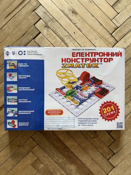 Електронний конструктор Знаток