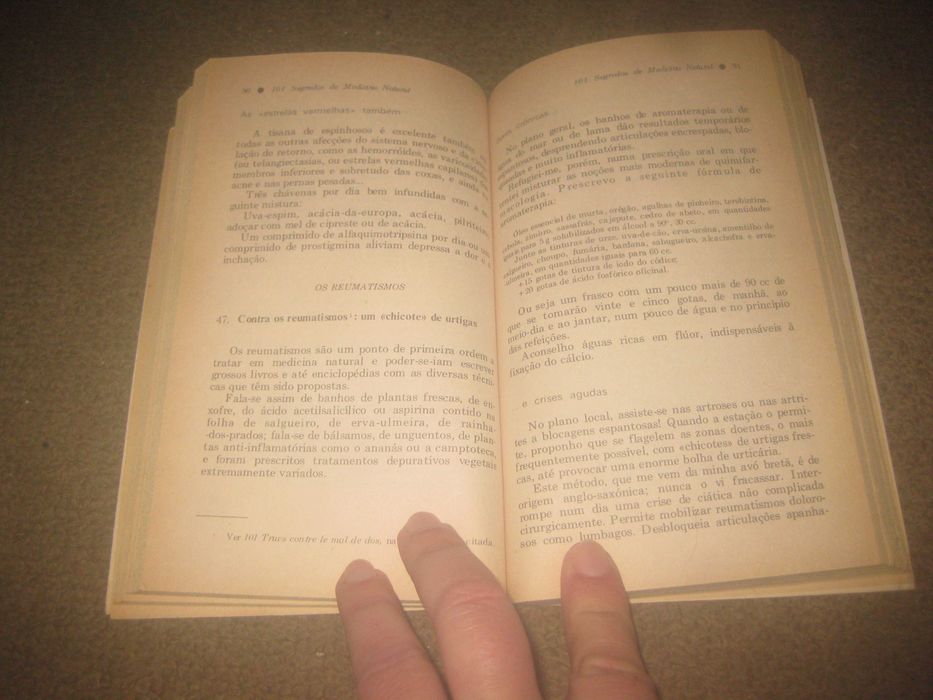 Livro "101 Segredos de Medicina Natural" de Dr. Peron-Autret