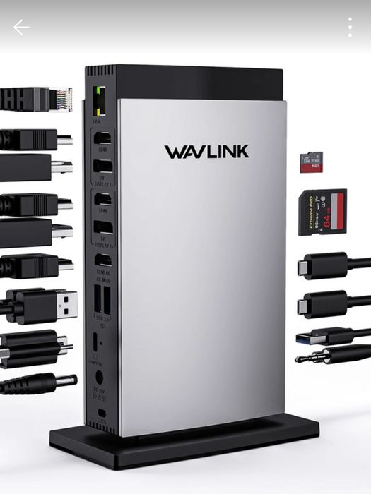 DisplayLink - Para Portátil M1, M2 e M3 (Mac e Windows)