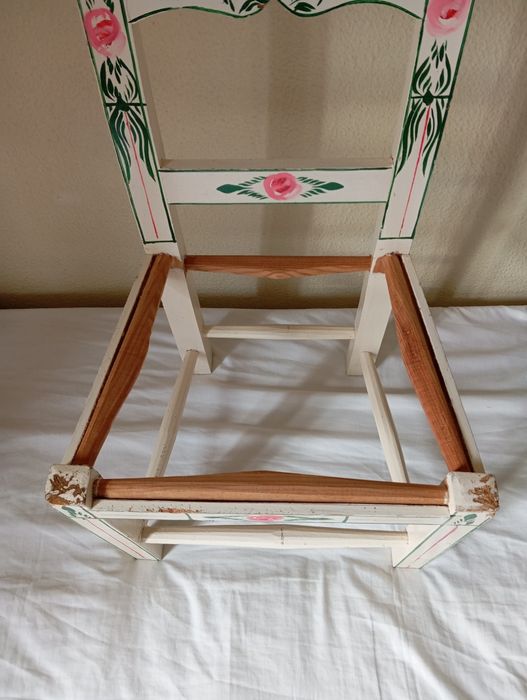 Cadeira madeira alentejana criança