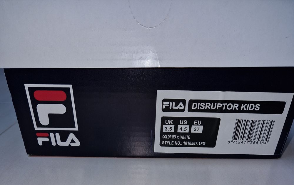 Adidasy dla dziewczynki FILA rozm. 37