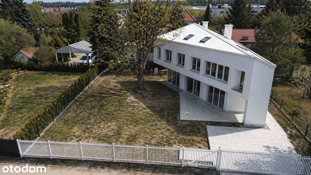 Łomianki Dąbrowa, nowy dom na atrakcyjnej działce 528 m2