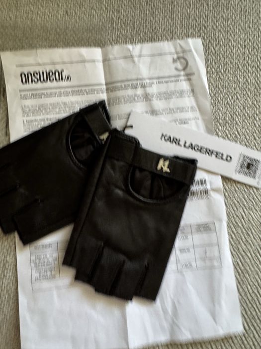 Нові рукавички, мітенки lagerfeld оригінал