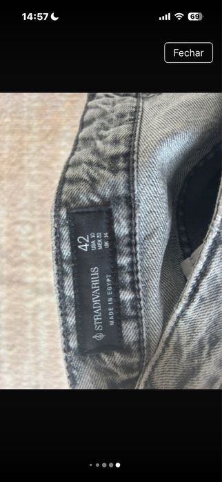 Calças stradivarius novas