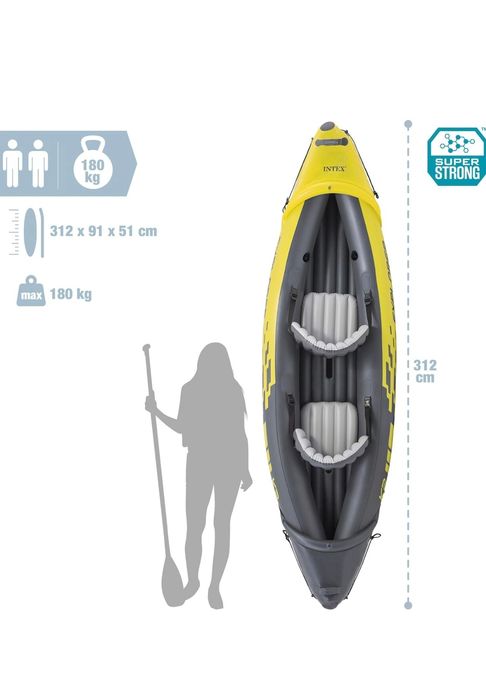 Kayak caiaque Intex insuflável