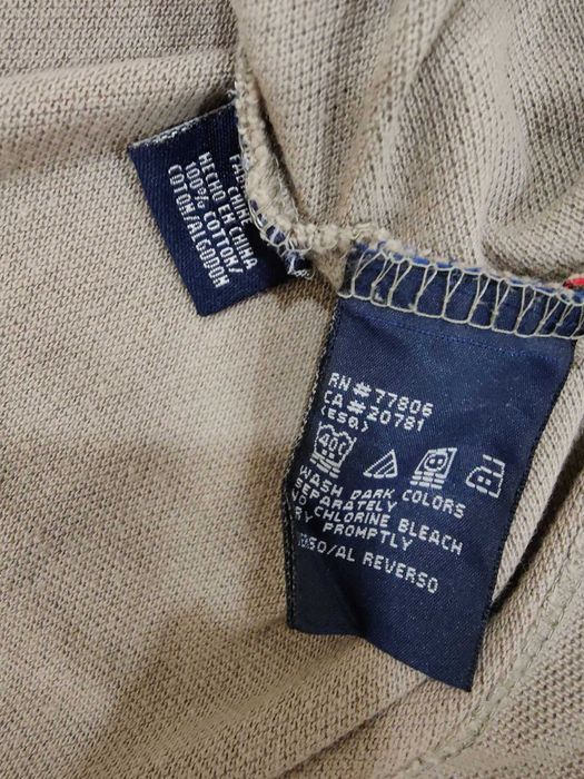 Polo manga comprida Tommy Hilfiger tam. L em excelente estado