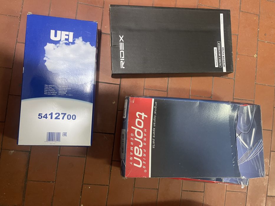 filtro ar e habitaculo NOVOS Bmw 330d e46 e 530d e60 e61