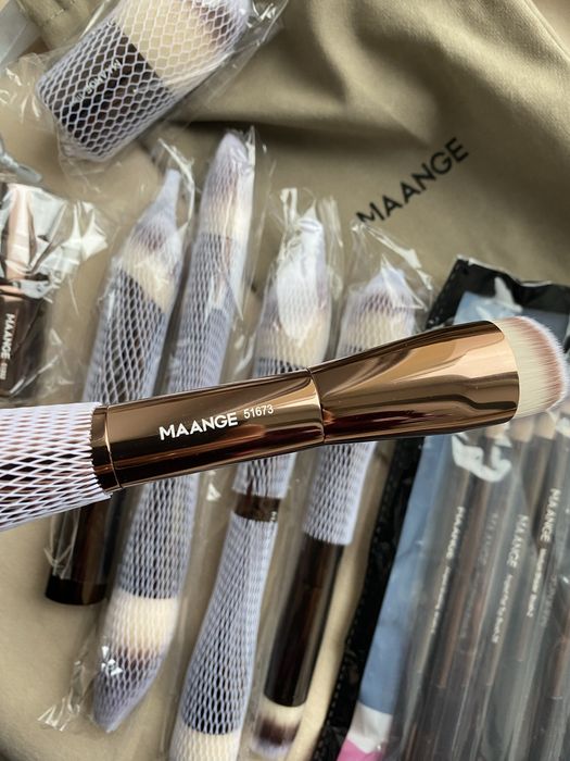 Преміум набір пензликів для професійного макіяжу Maange 20шт.