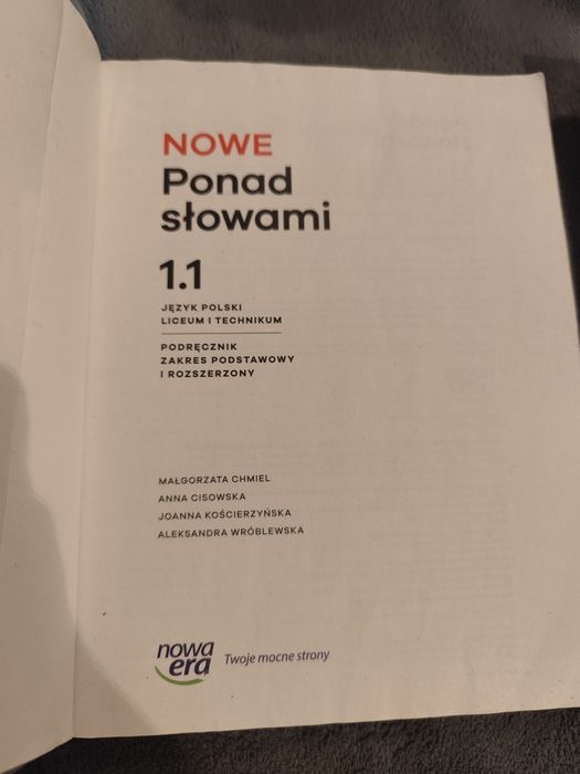 Język polski kl I liceum technikum cz I i cz.II